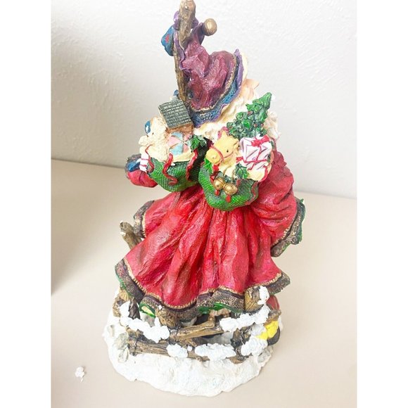 VTG JC Penney Holiday Santa 11.5” Christmas Statue Decor-Santa Claus Festivo EUC - Picture 3 of 7